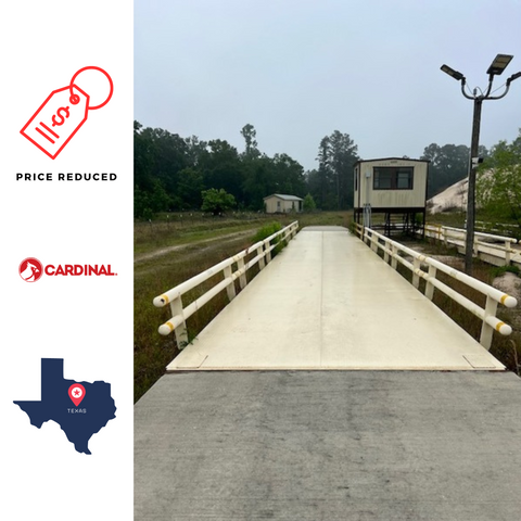 Used 2019 Cardinal Armor 70x11 Steel Deck Truck Scale – Located in Texas