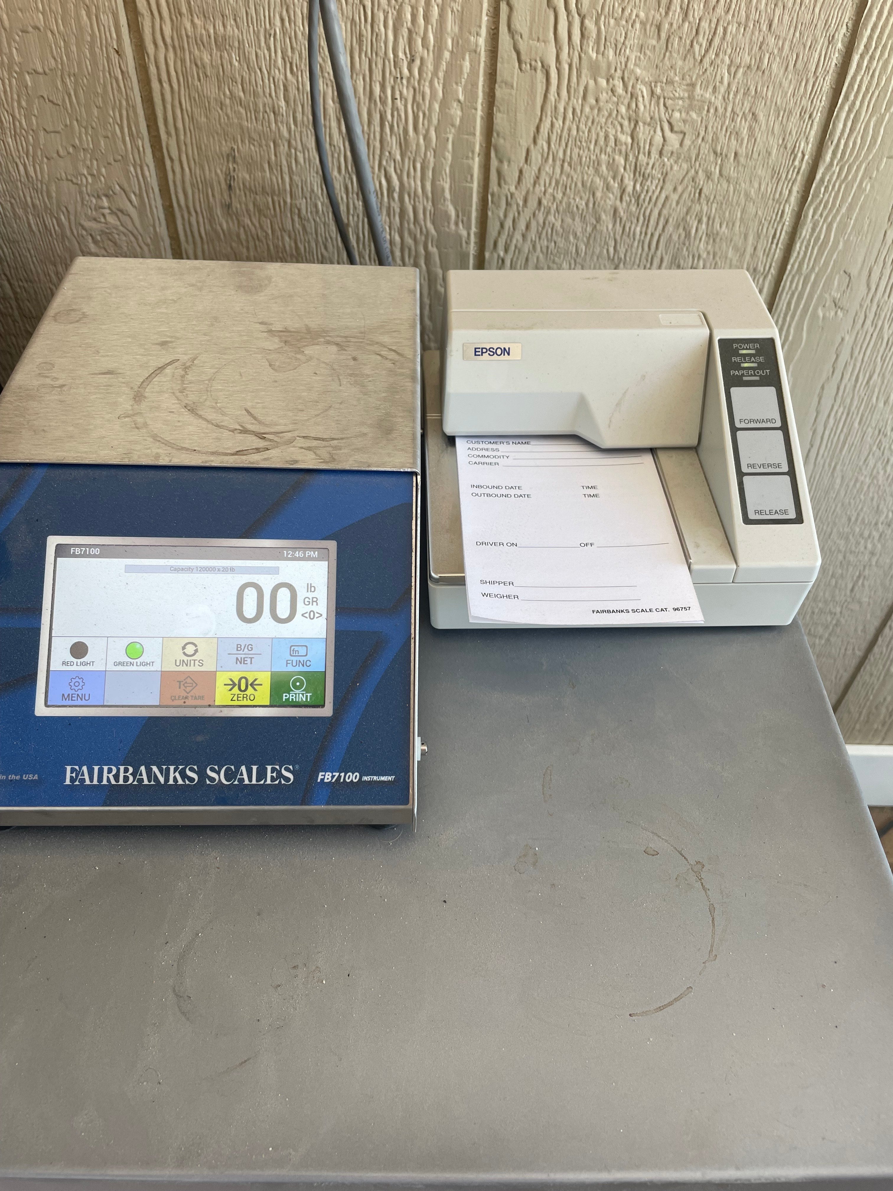 Used 2024 Fairbanks Talon HVX 47x10 Steel Deck Truck Scale