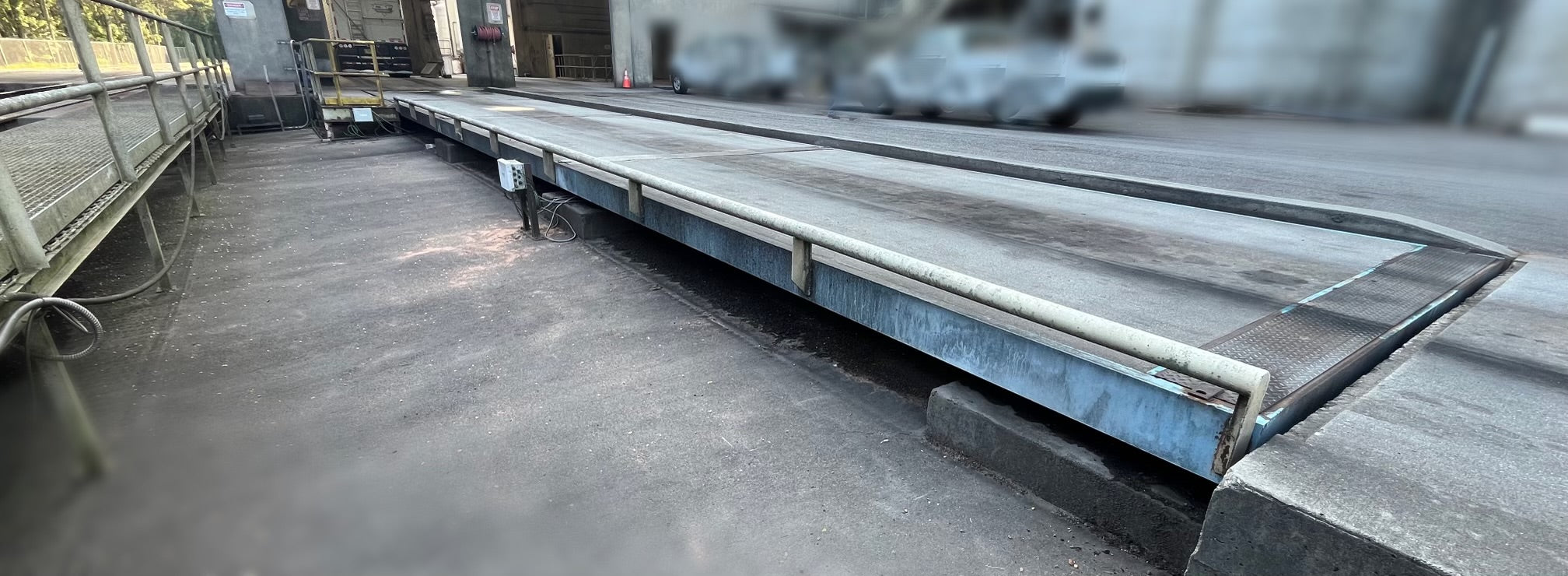Used Cardinal 70x10 PRC Concrete Deck Truck Scale in GA
