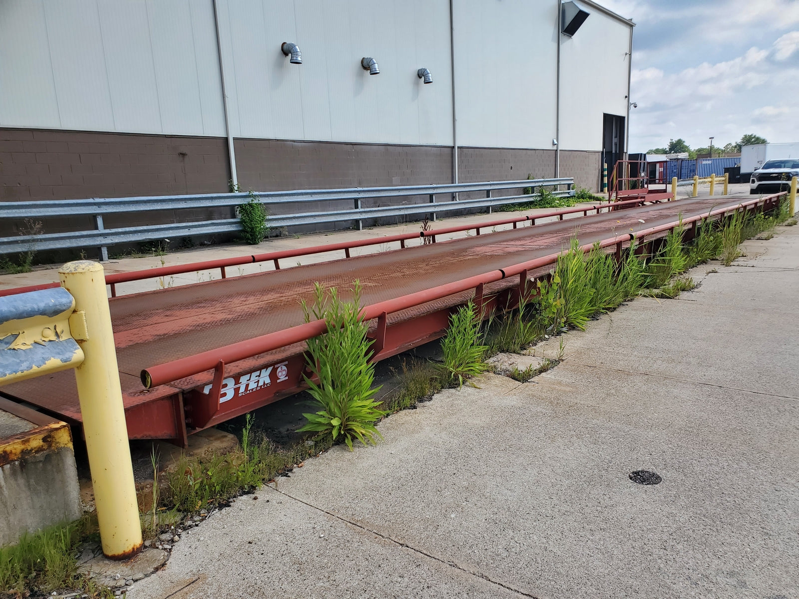 Used 70x10 B-Tek Steel Deck Truck Scale - Michigan