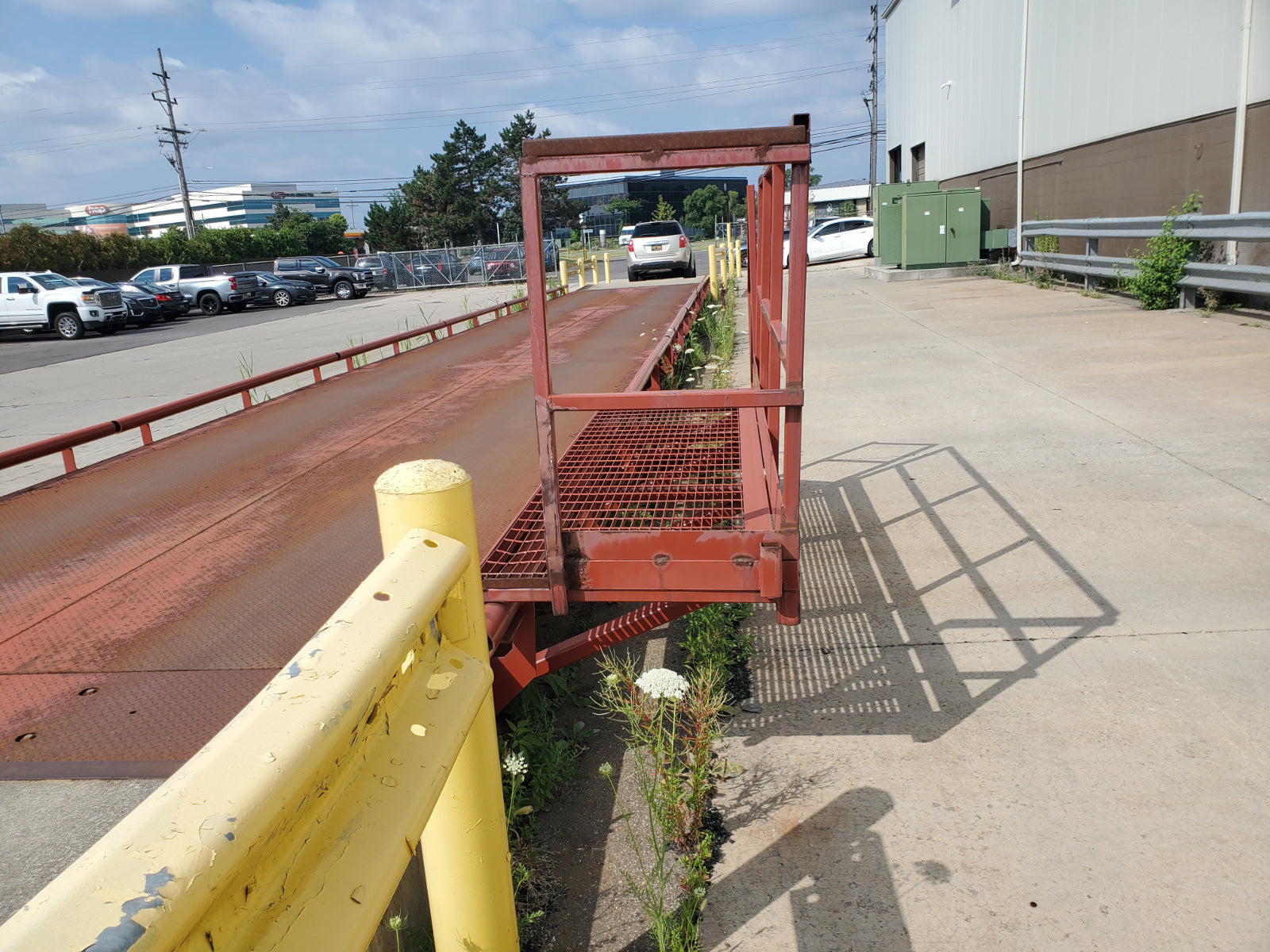 Used 70x10 B-Tek Steel Deck Truck Scale - Michigan
