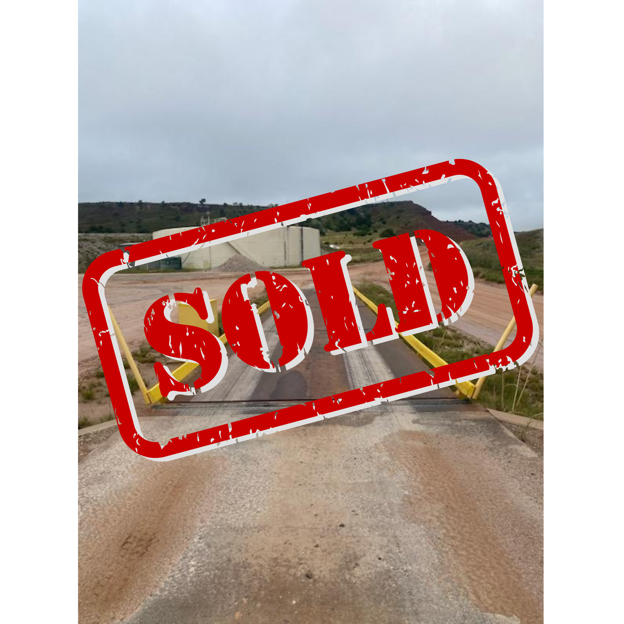 Used Mettler Toledo 7562 70x11 Steel Deck Scale - OK