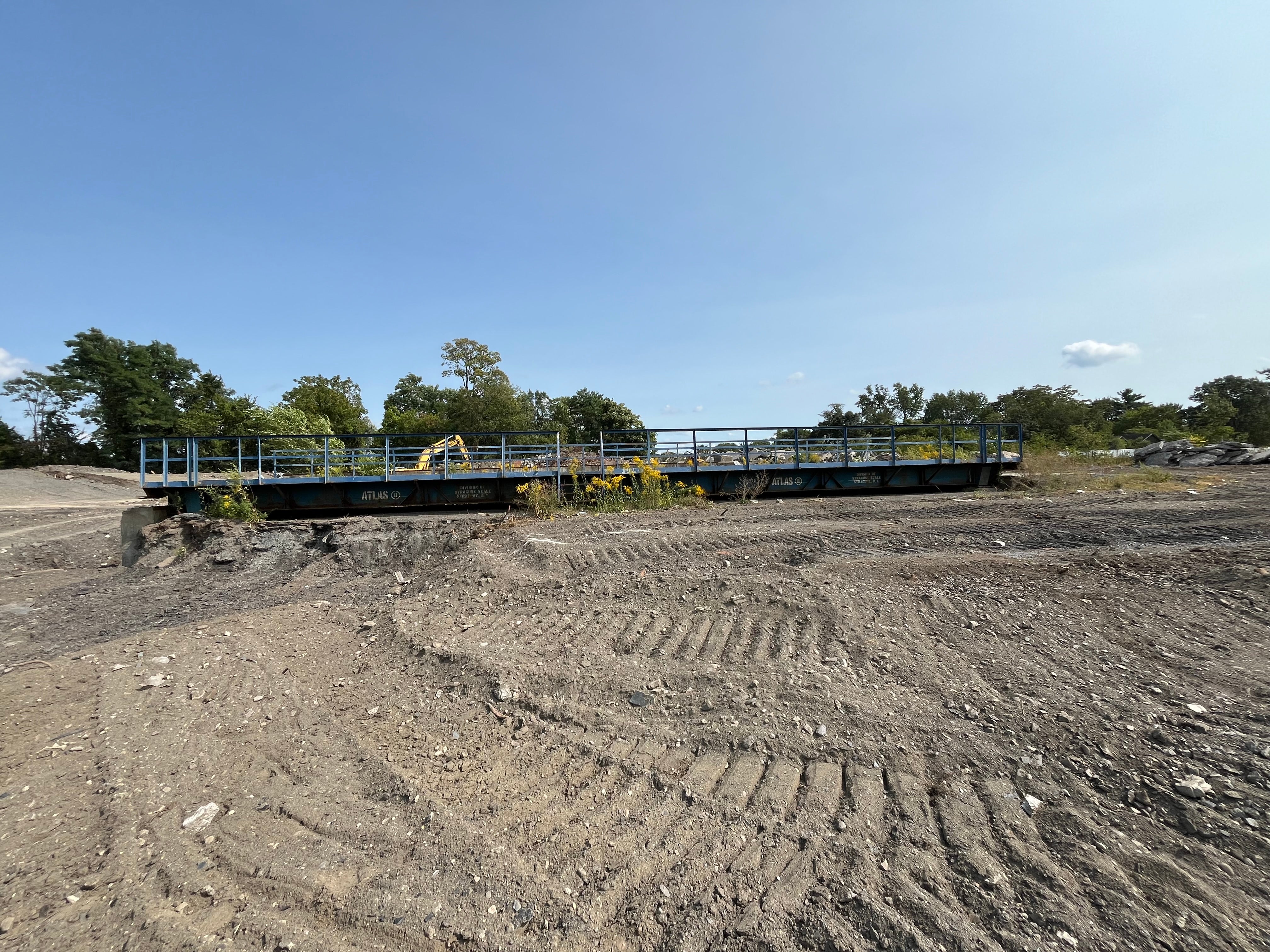 Used Atlas 70x10 Steel Deck Truck Scale - NY