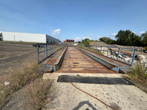 Used Atlas 70x10 Steel Deck Truck Scale - NY