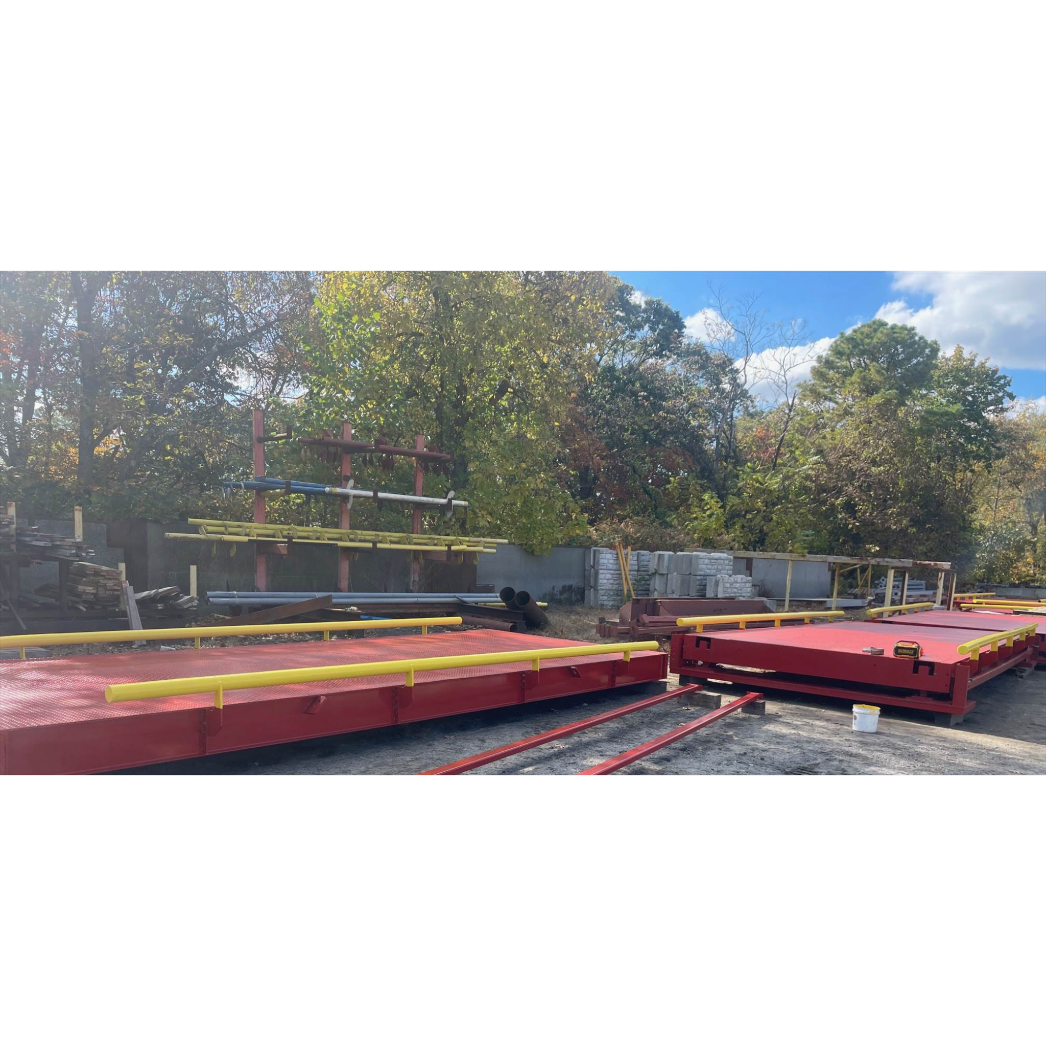 Refurbished 2005 Rice Lake ATV 70x10 Portable Truck Scale - New Jersey