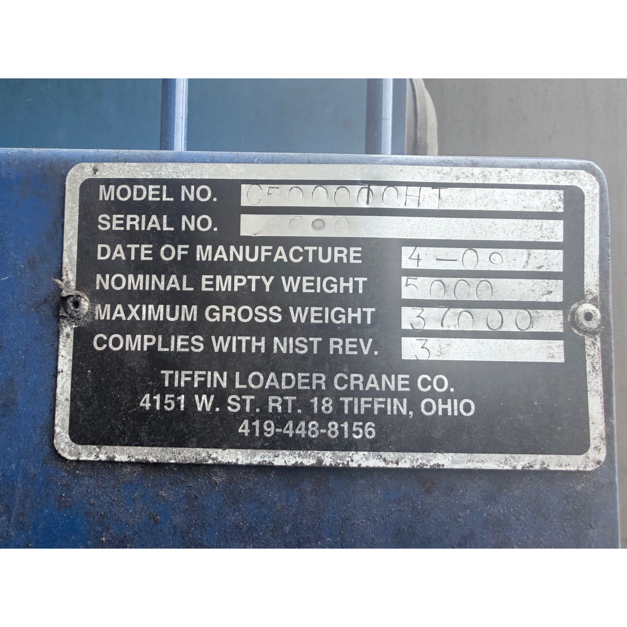 Used 2008 Freightliner M2112 Test Truck with Tiffin Crane & Tiffin 5K Test Cart - For Sale in Georgia