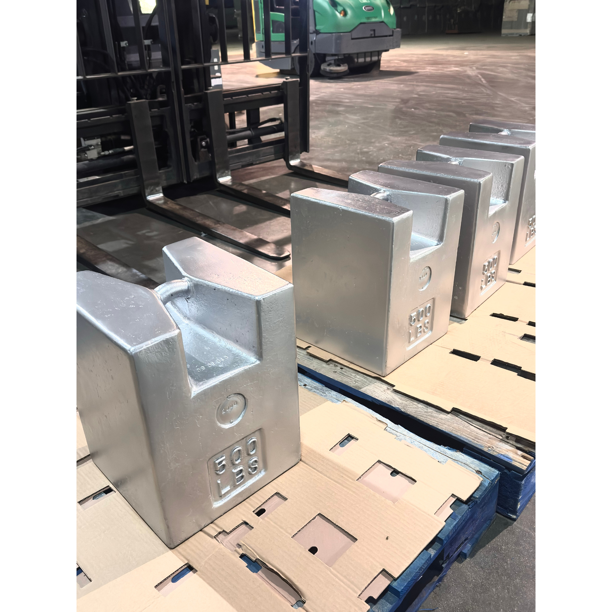 Used Rice Lake 500 lb Test Weights, 7 Available - For Sale in California