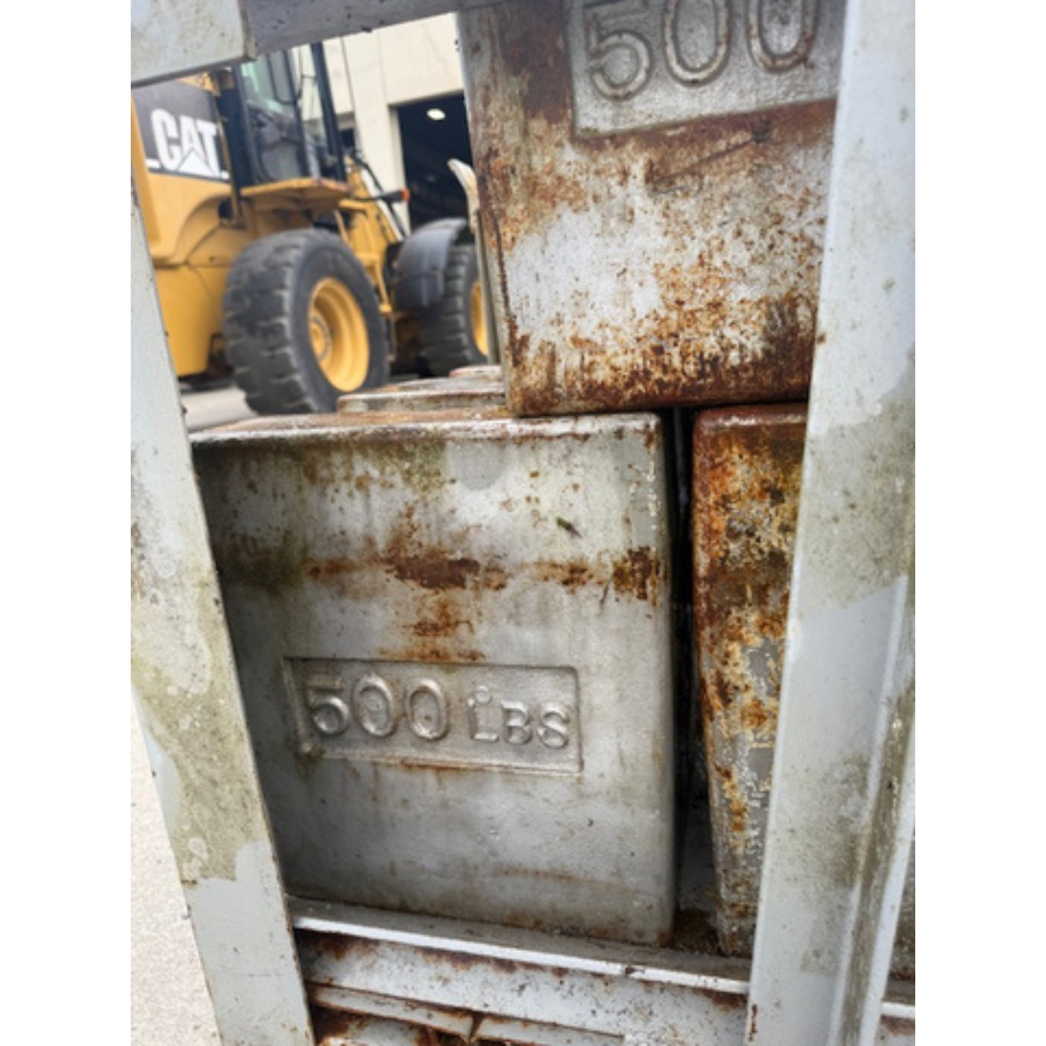 Used 500 lb Block Style Test Weights, Industrial Scale Calibration Weights - For Sale in Washington