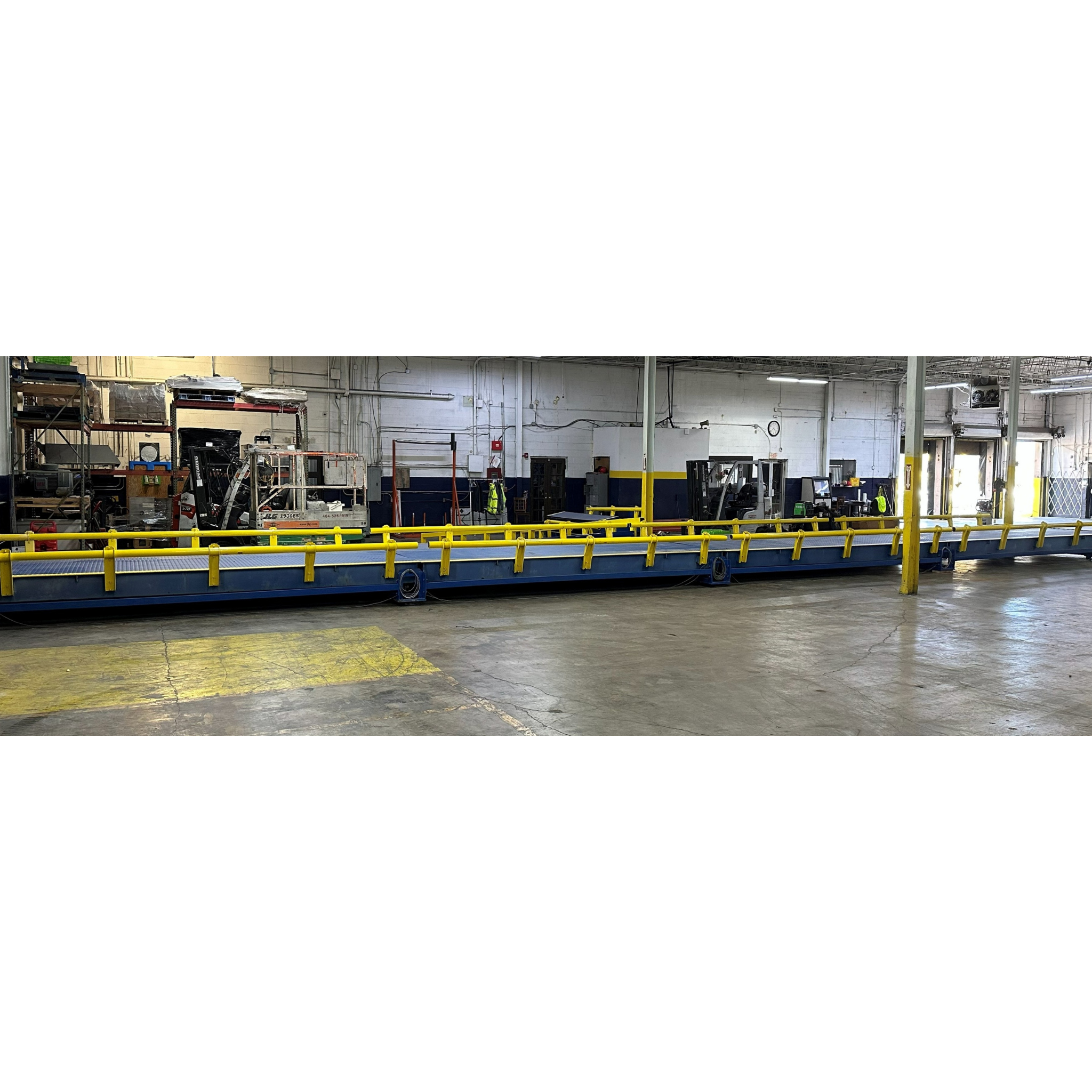 Refurbished 2014 Hercules 70x10 Steel Deck Portable Truck Scale with Ramp & Indicator - For Sale in Texas