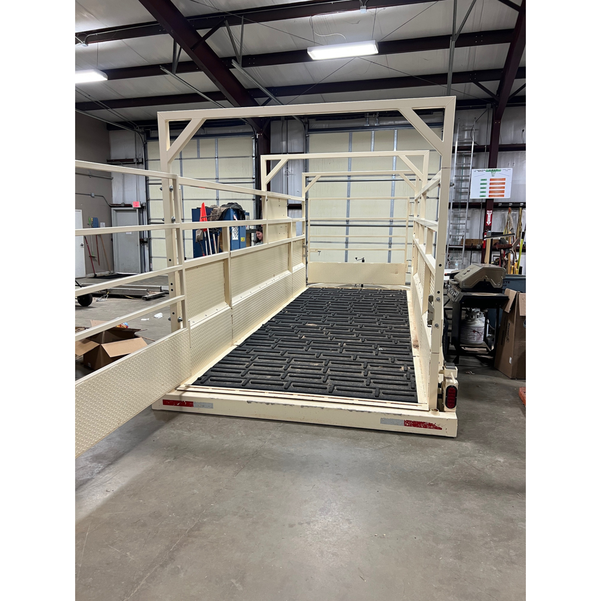 Used 2022 Cardinal Weight Wrangler LSM2018-MWC225P Mobile Livestock Scale - For Sale In Texas