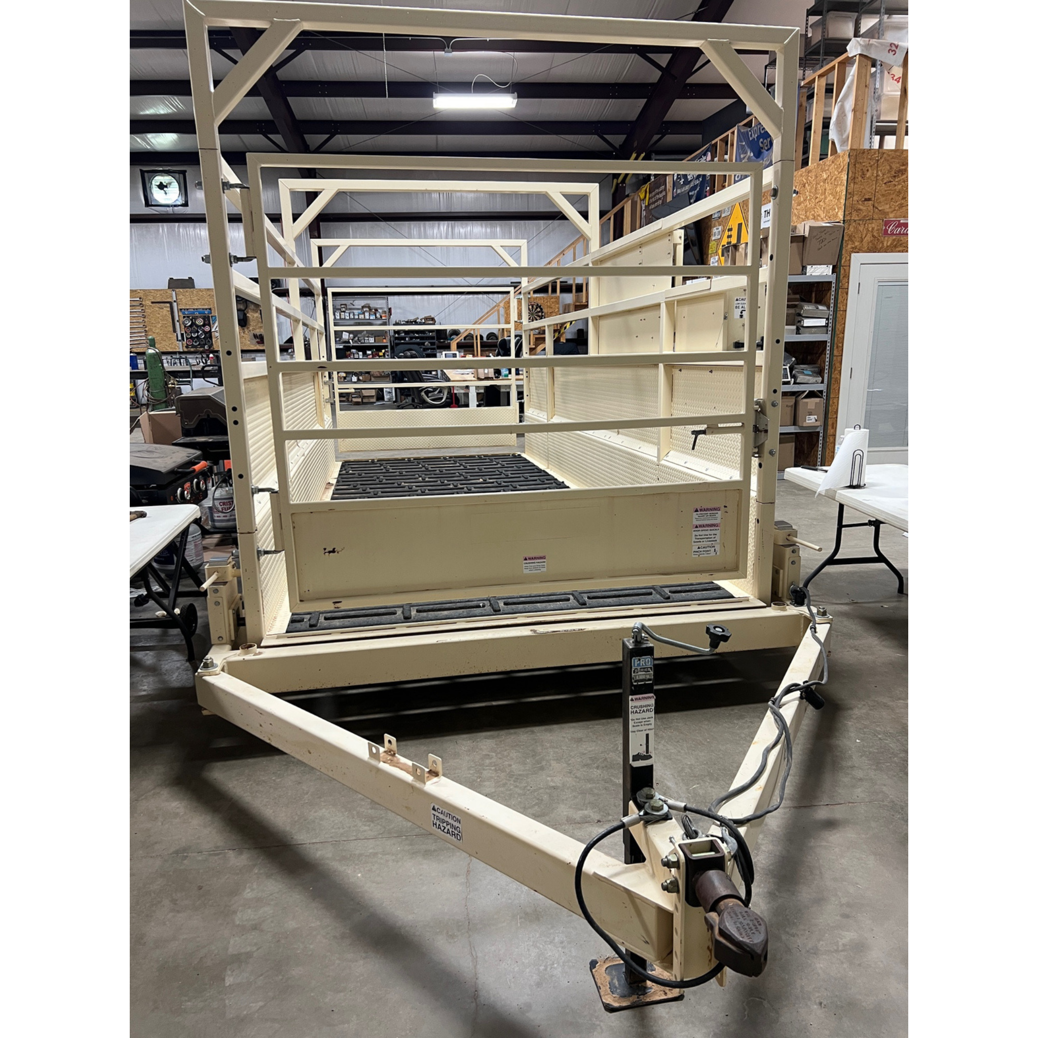 Used 2022 Cardinal Weight Wrangler LSM2018-MWC225P Mobile Livestock Scale - For Sale In Texas