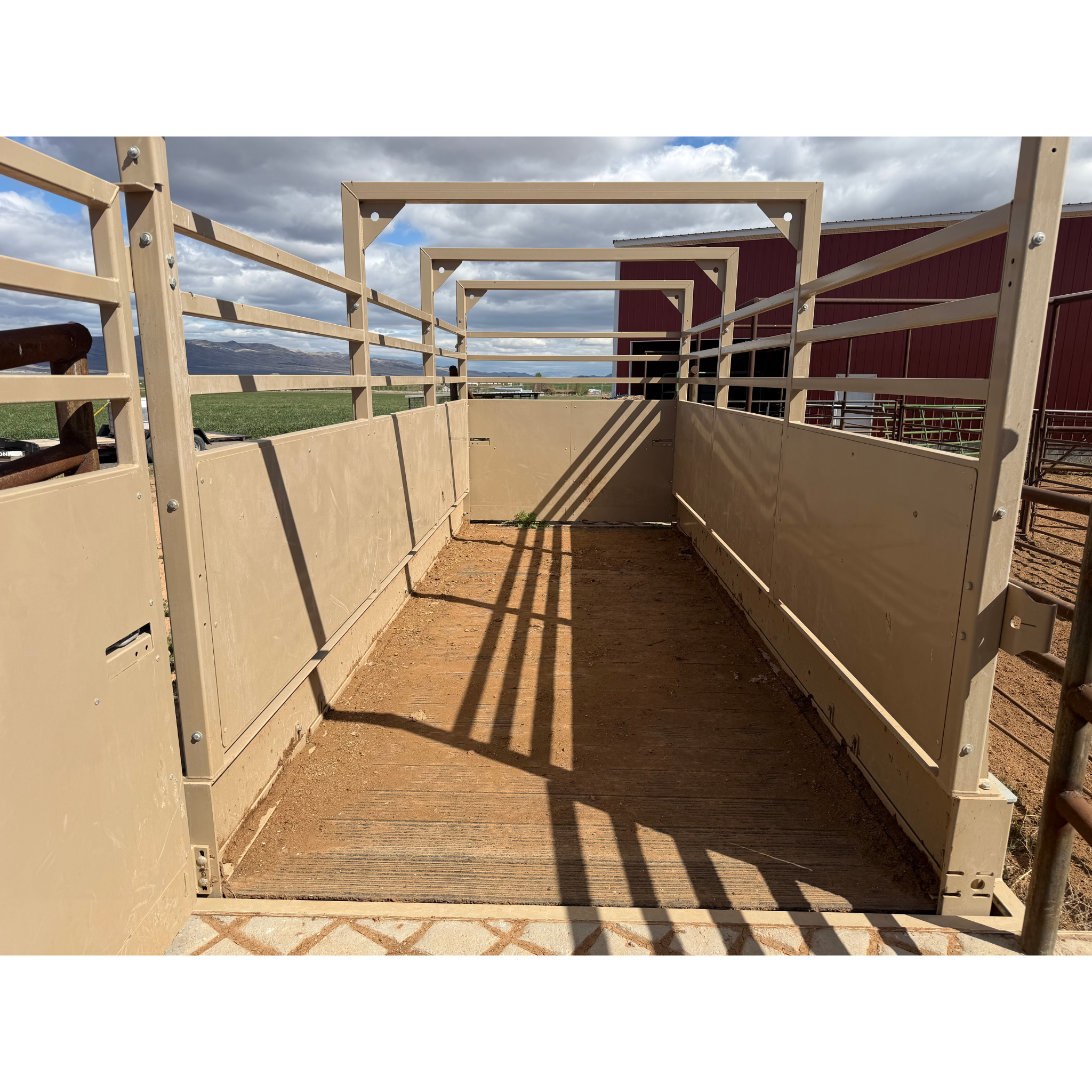 Used 2024 Rice Lake MAS-LS 19x8 Stationary Livestock Scale - For Sale In Utah
