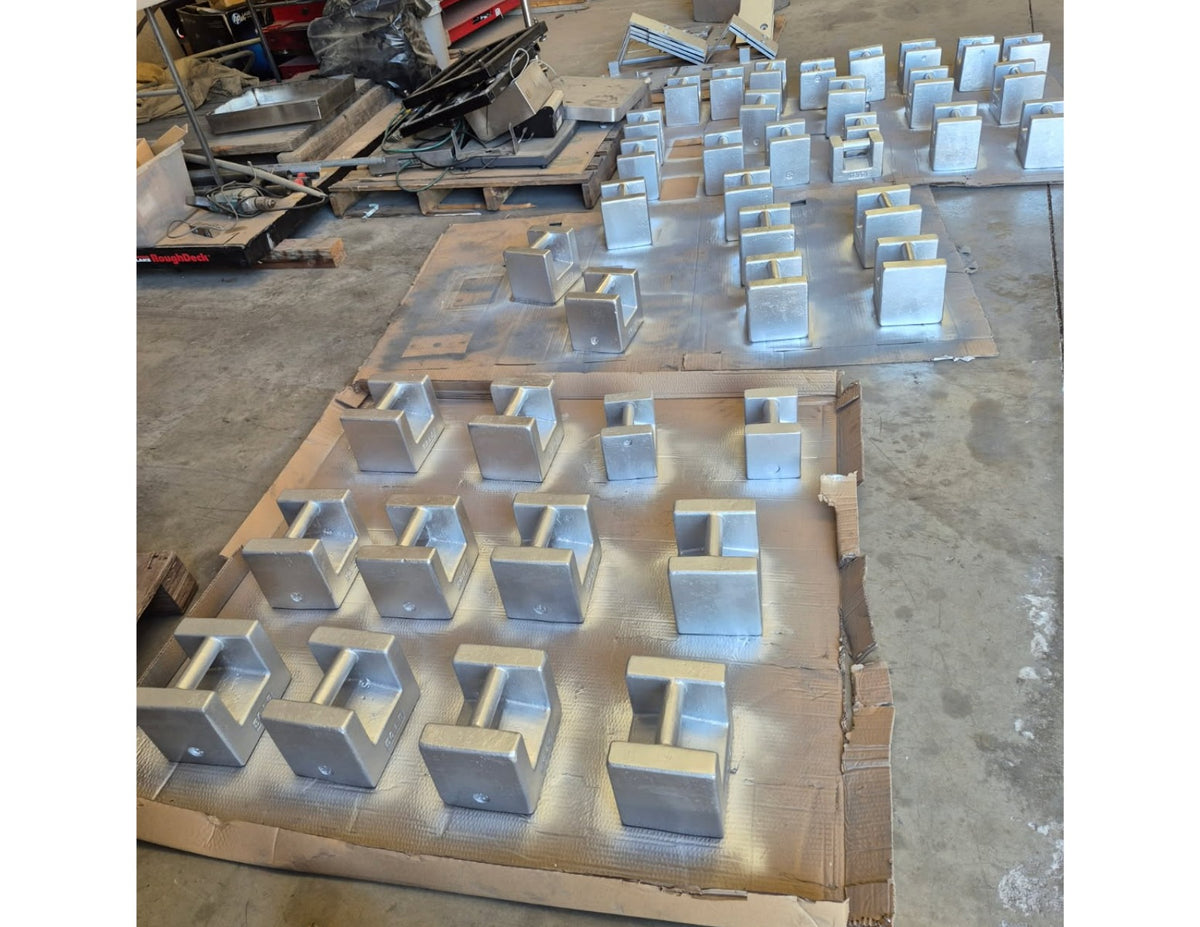 Certified test weight collection