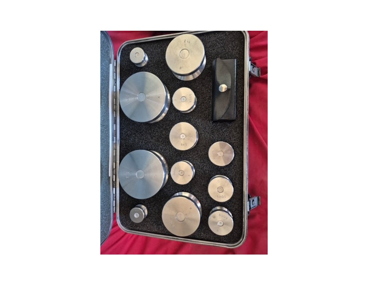 Certified small test weight kit