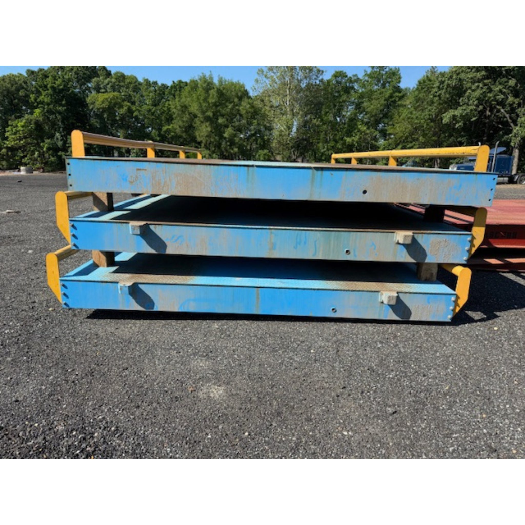 Used 2018 Avery Weigh Tronix BMS P 70x11 Steel Deck Portable Truck Scale – For Sale In New Jersey