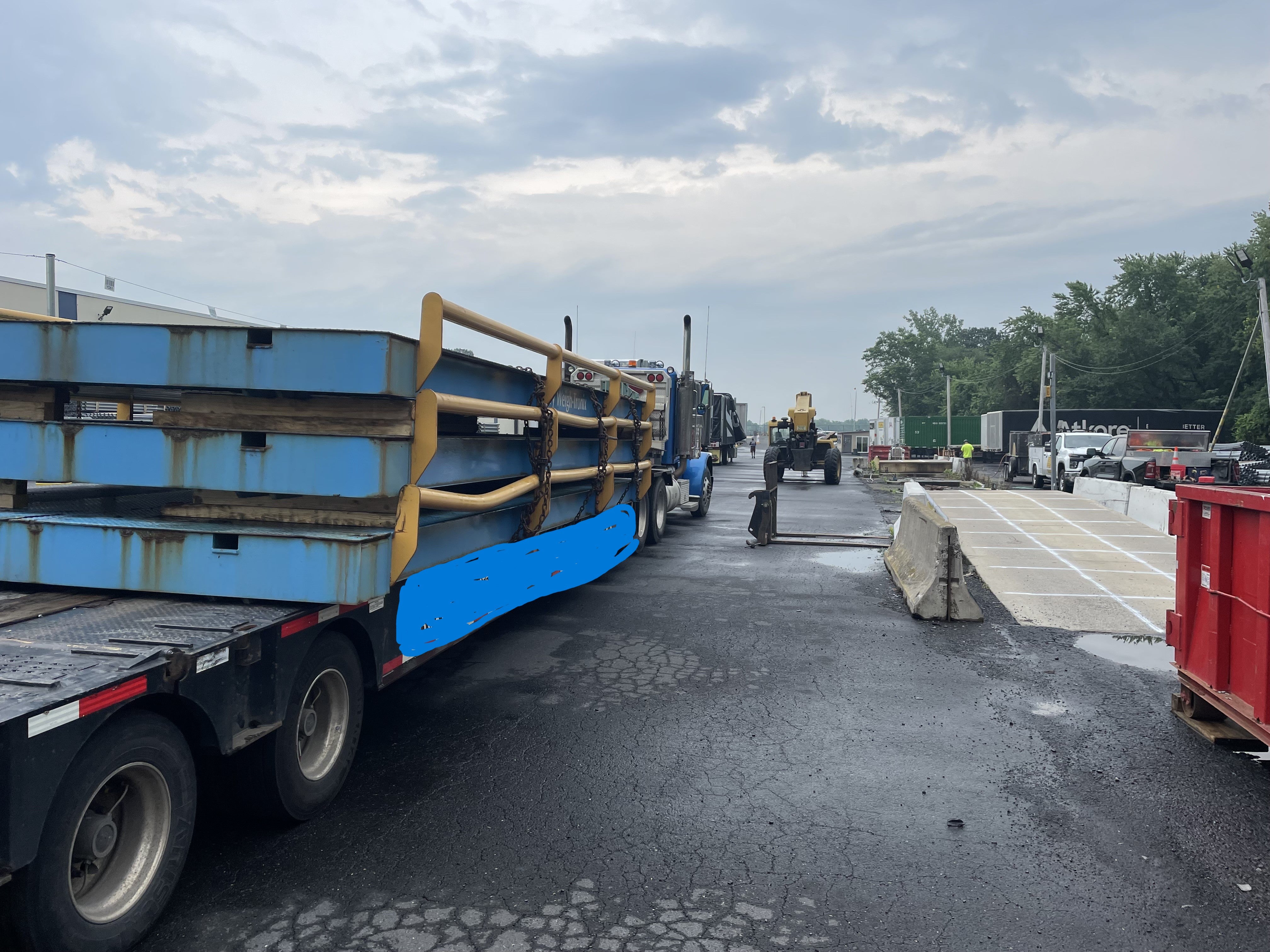 Used Avery Weigh-Tronix Steel Deck Truck Scale 70 x 10 - For Sale in New Jersey