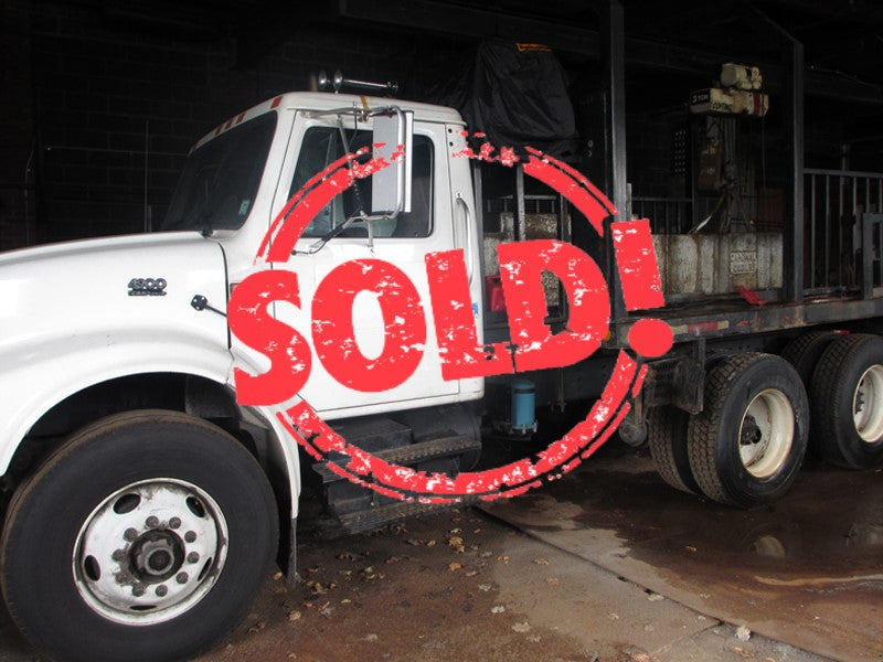 Used 2000 International Diesel Test Truck w/Generator, Test Cart & 20k of Test Weights