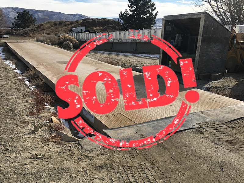 Used Mid America Steel Deck Truck Scale, 70 x 11, 100-Ton Capacity - For Sale in Nevada