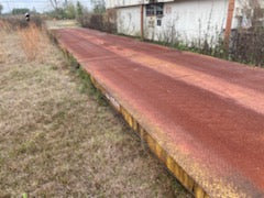 Used First Weigh 70 x 11 Steel Deck Truck Scale - For Sale in Alabama