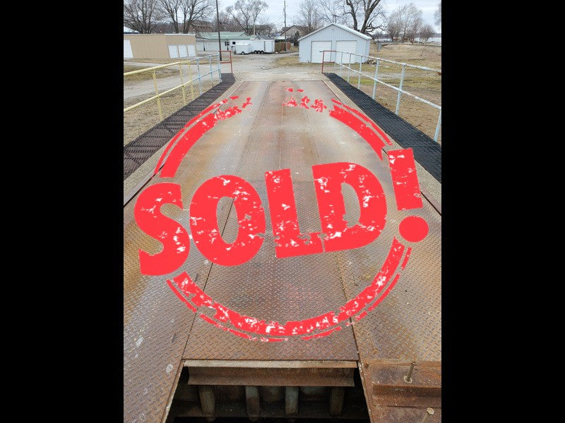 Used Fairbanks 70 x 10 Mechanical Pit Scale - For Sale in Iowa