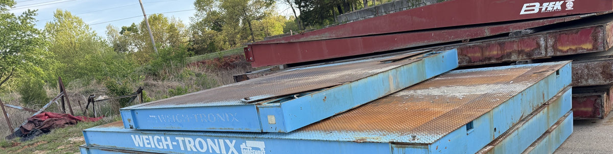 Used Avery Weigh-Tronix 10' x 11' Steel Deck Truck Scale for Sale in Missouri