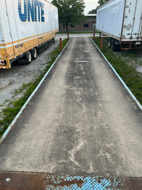 Used Avery Weigh-Tronix 70' x 10' Concrete Deck Truck Scale for Sale in Indiana