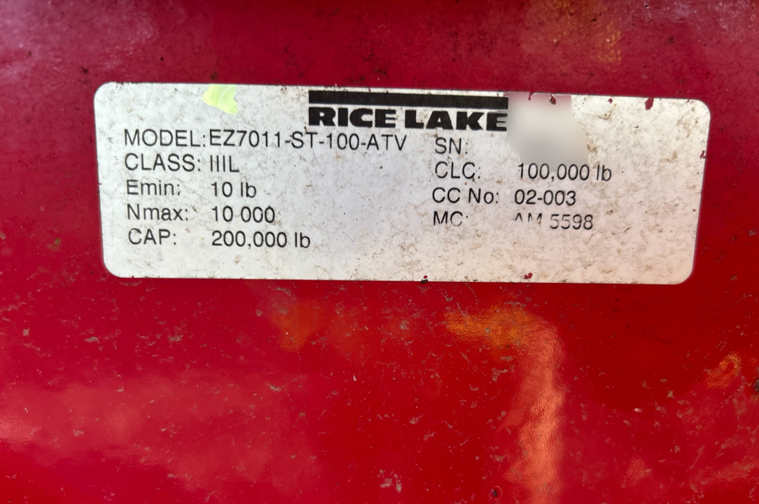 Rental – 2018 Rice Lake ATV Survivor Portable Truck Scale (70' x 11') w/ Accessories | Vermont