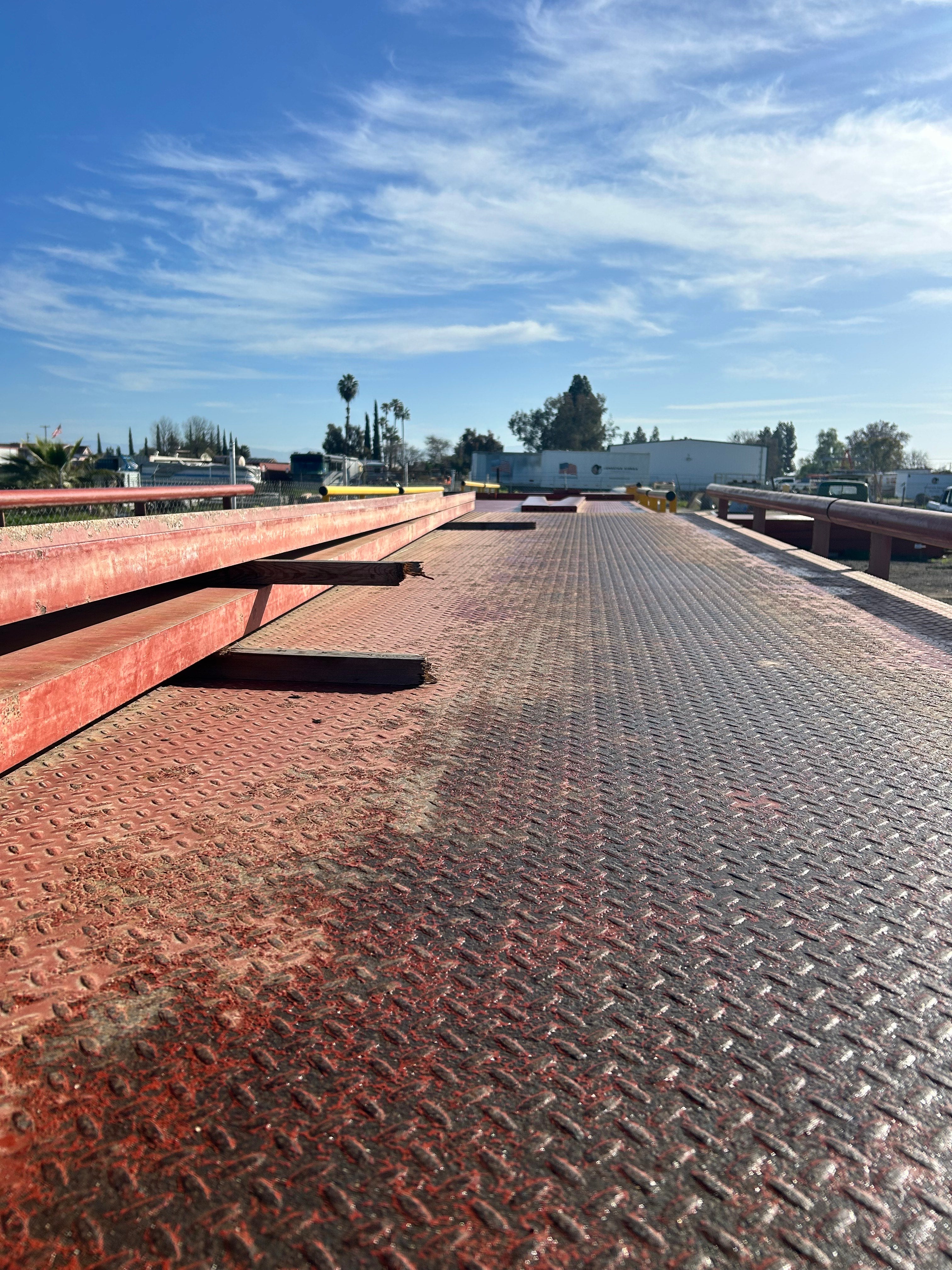 Used B-TEK Centurion TruDigital 72' x 11' Portable Truck Scale for Sale in California