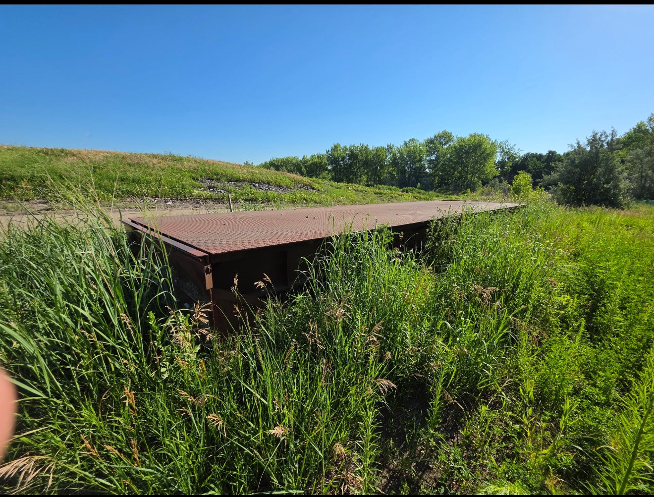 Used Durline 30' x 10' Steel Deck Truck Scale , 100,000 lb Capacity Weighbridge with Load Cells - for Sale in North Dakota