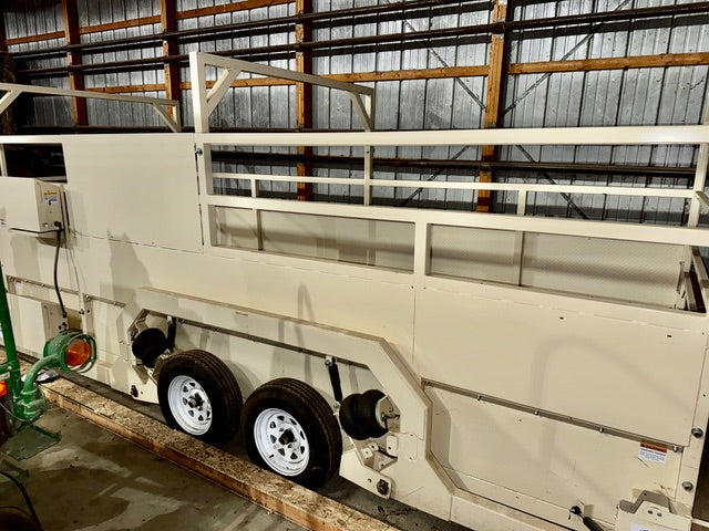 Like New 2018 Cardinal 8x18 Weight Wrangler Portable/ Mobile Livestock Scale- Located in IL.