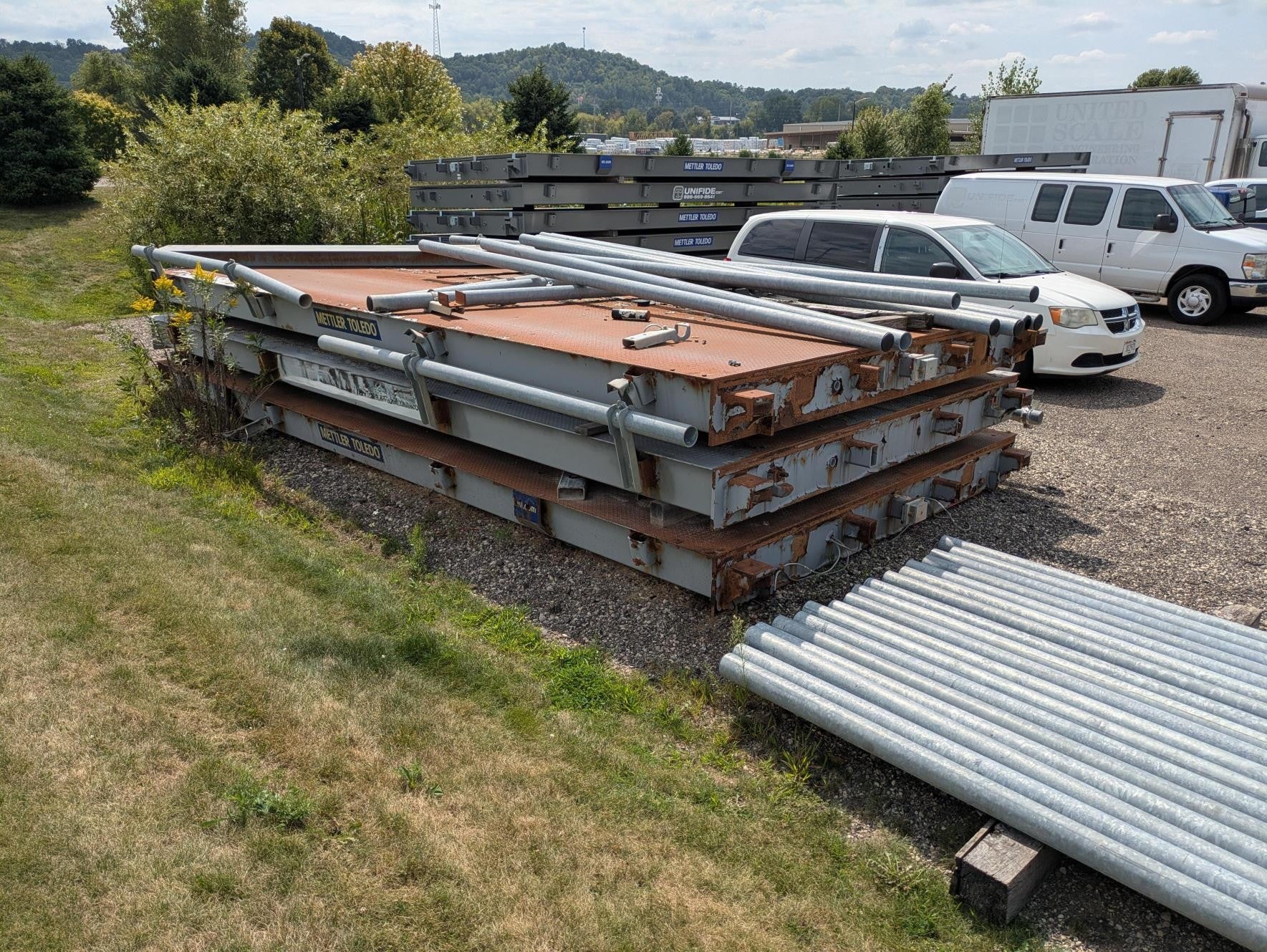 Used 2016 Mettler Toledo VTS231 70' x 11' Steel Deck Truck Scale for Sale in Wisconsin
