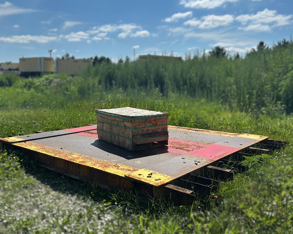 Used 2000 B-Tek 15x11 Axle Scale - Wisconsin
