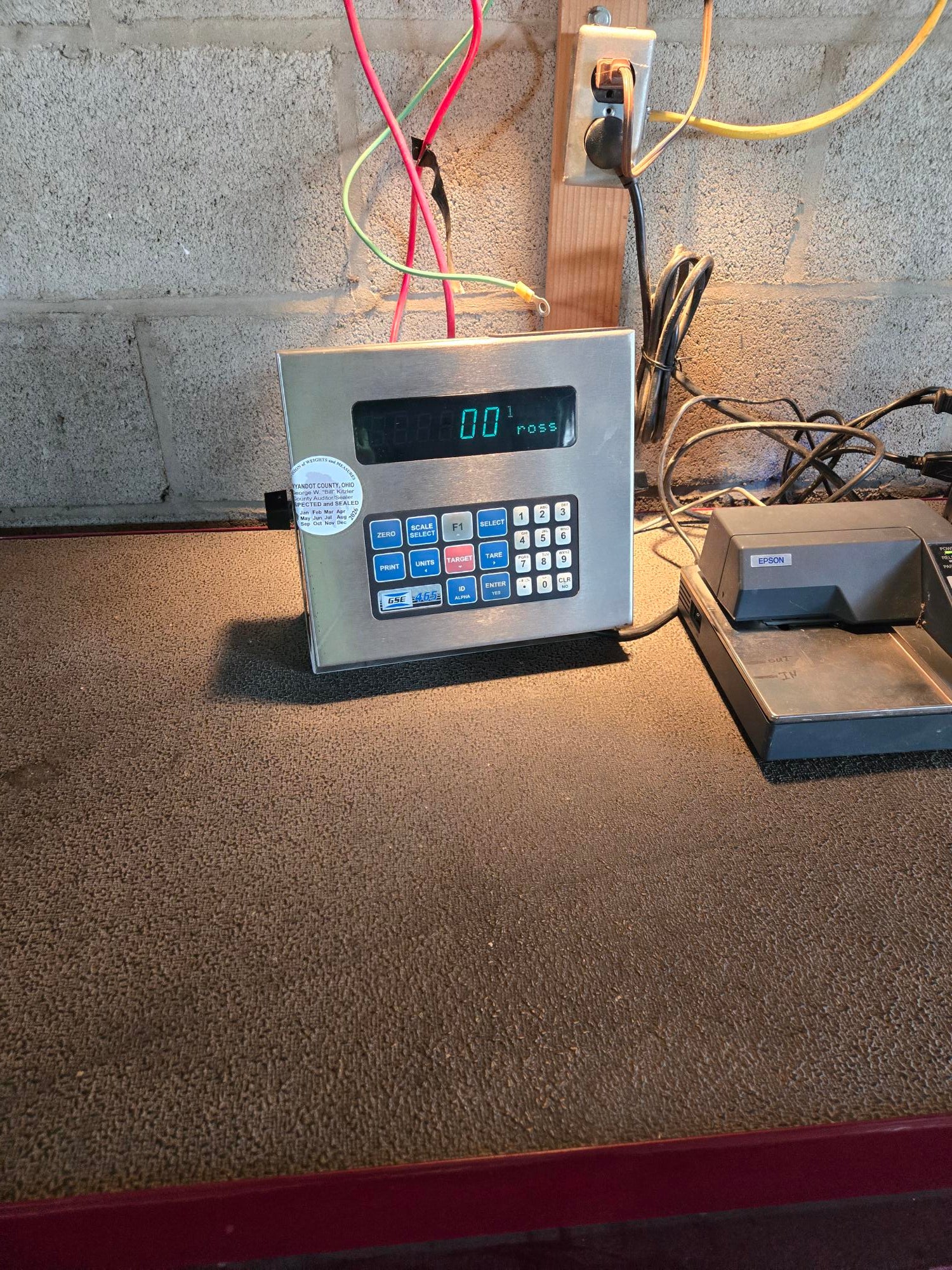 Used Rice Lake 24x10 Steel Deck Truck Scale - Located in OH