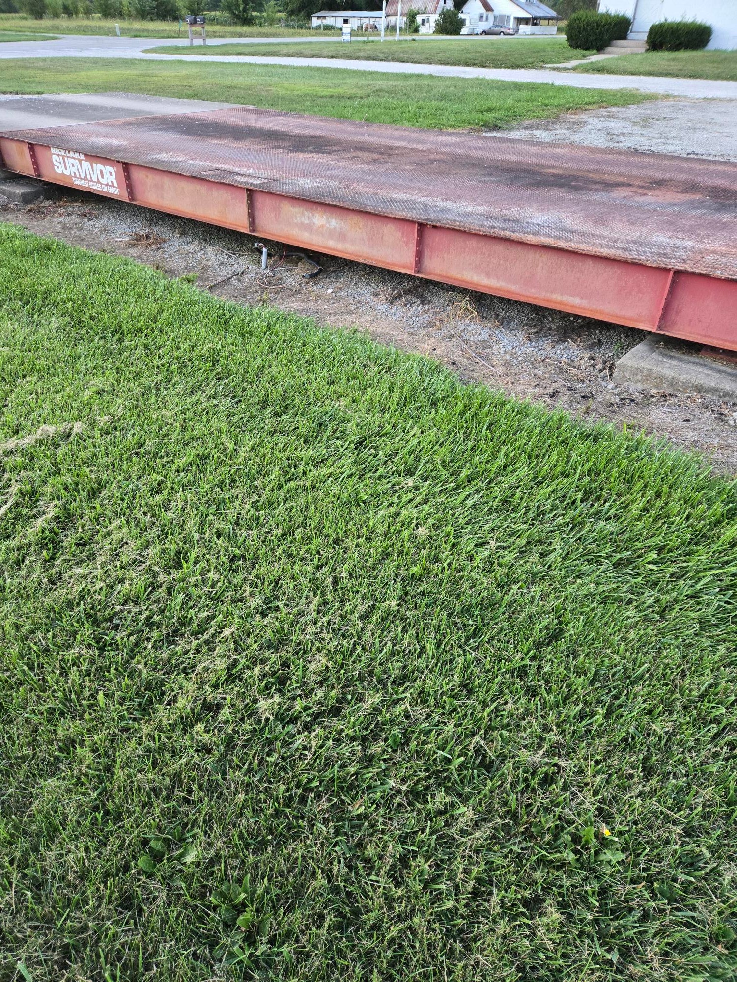 Used Rice Lake 24x10 Steel Deck Truck Scale - Located in OH