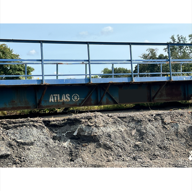 Used Atlas 70x10 Steel Deck Truck Scale - NY