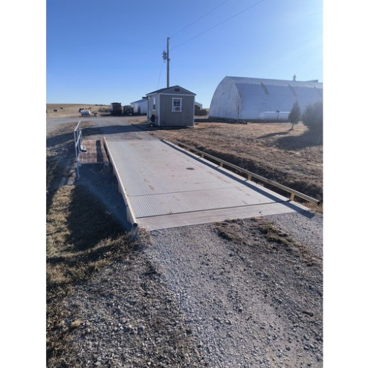Used 2017 Central City Scale | Heavy-Duty Platform 30' x 10' Steel Deck Truck Scale – For Sale In Nebraska