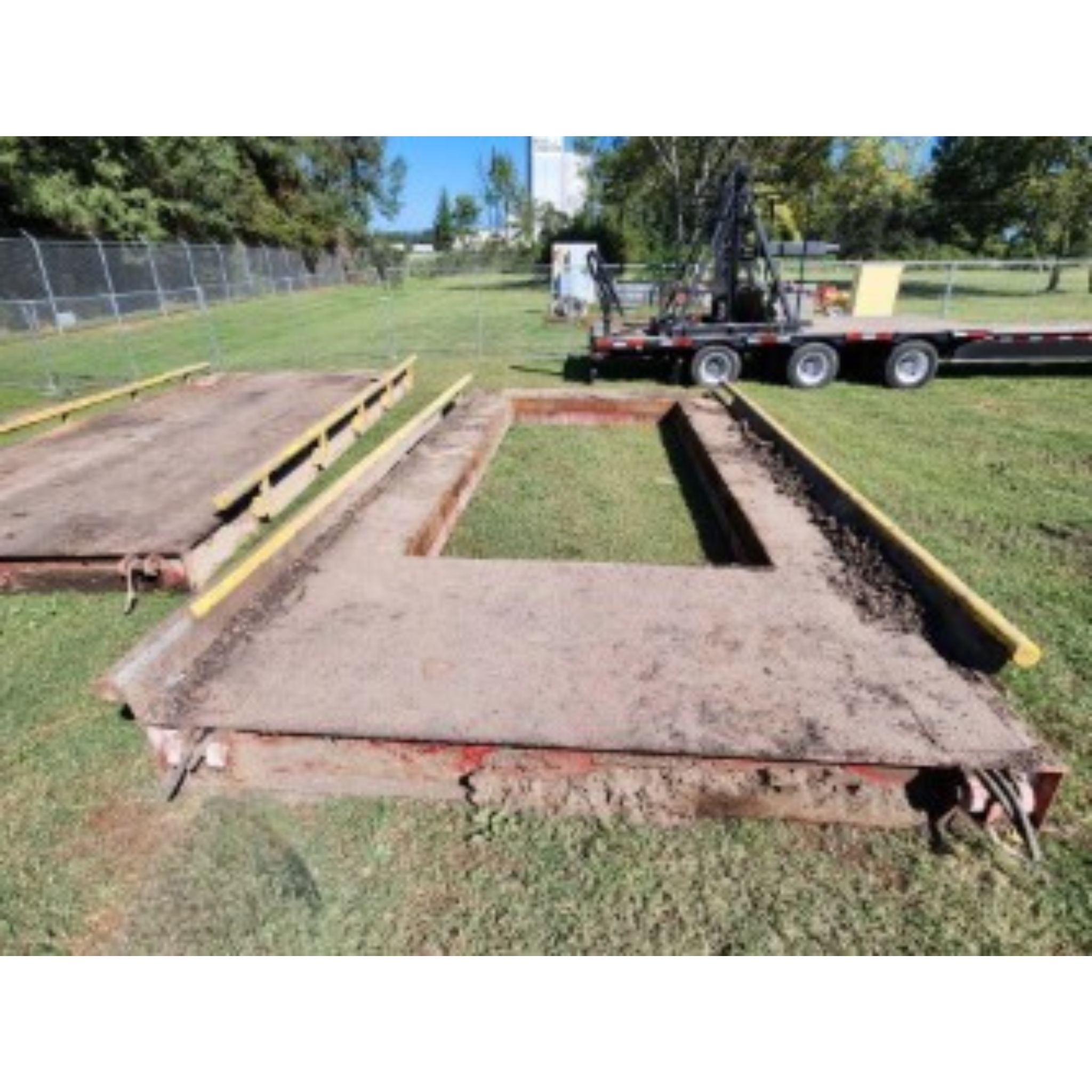 Used Rice Lake 70x11 OTR Truck Scale with Grain Dump - For Sale in Illinois
