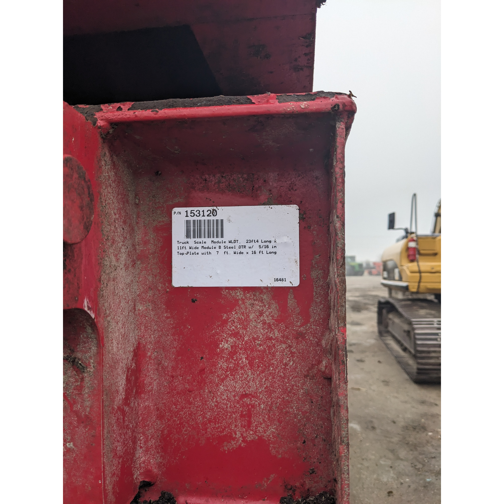 Used Rice Lake 70x11 OTR Truck Scale with Grain Dump - For Sale in Illinois