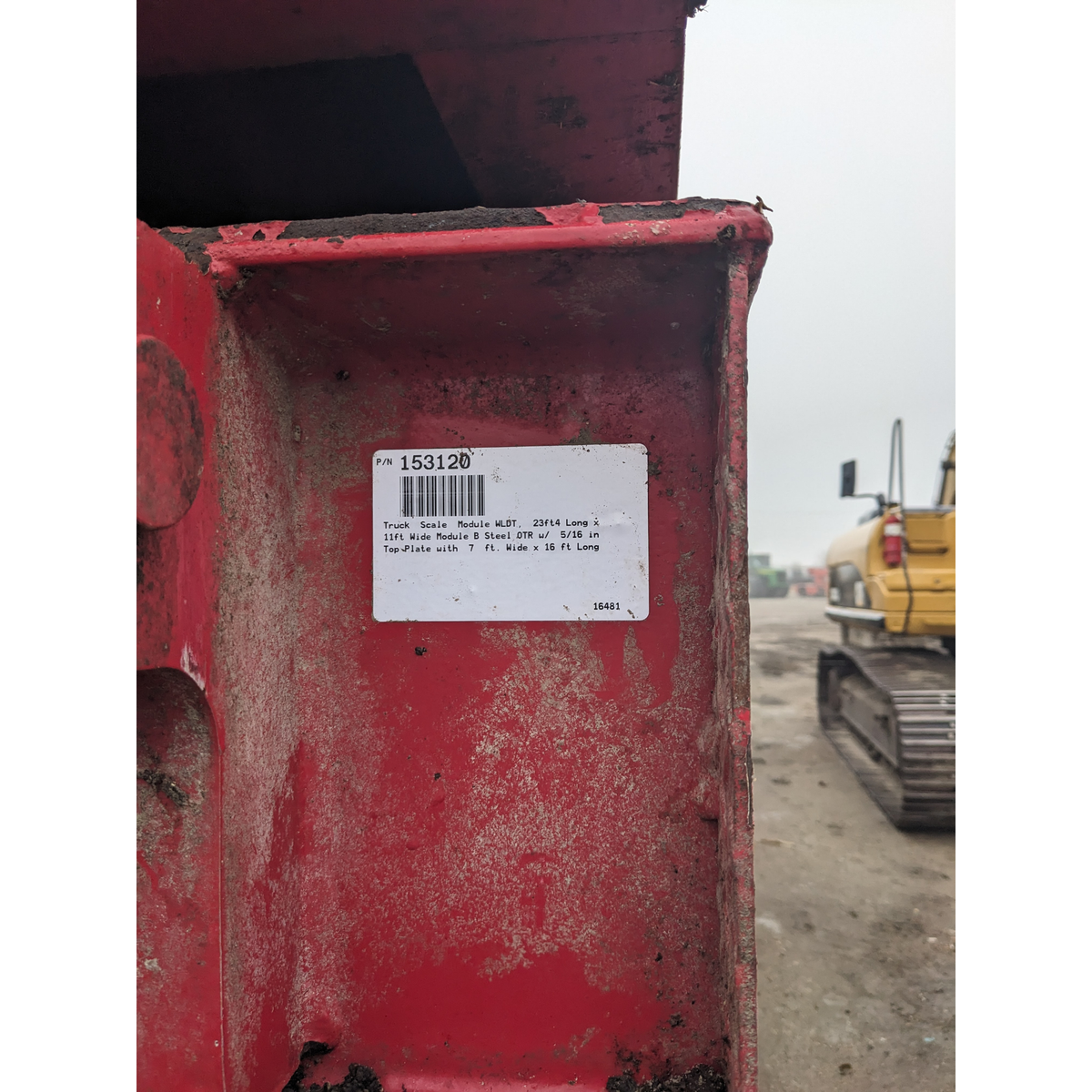 Used Rice Lake 70' × 11' OTR Steel Deck Truck Scale – with Optional Grain Dump Configuration