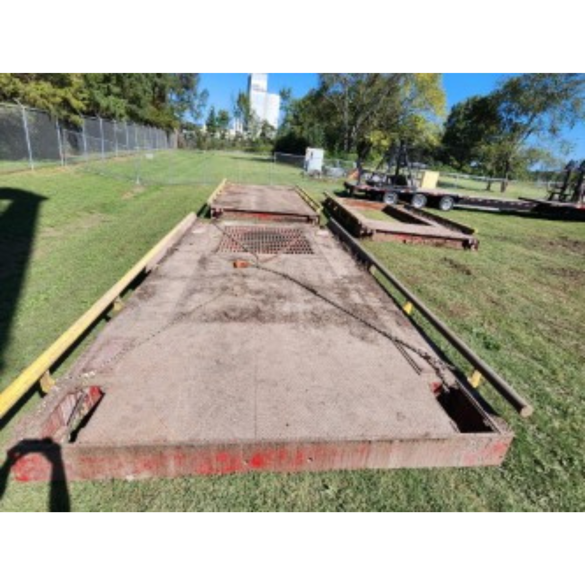 Used Rice Lake 70x11 OTR Truck Scale with Grain Dump - For Sale in Illinois