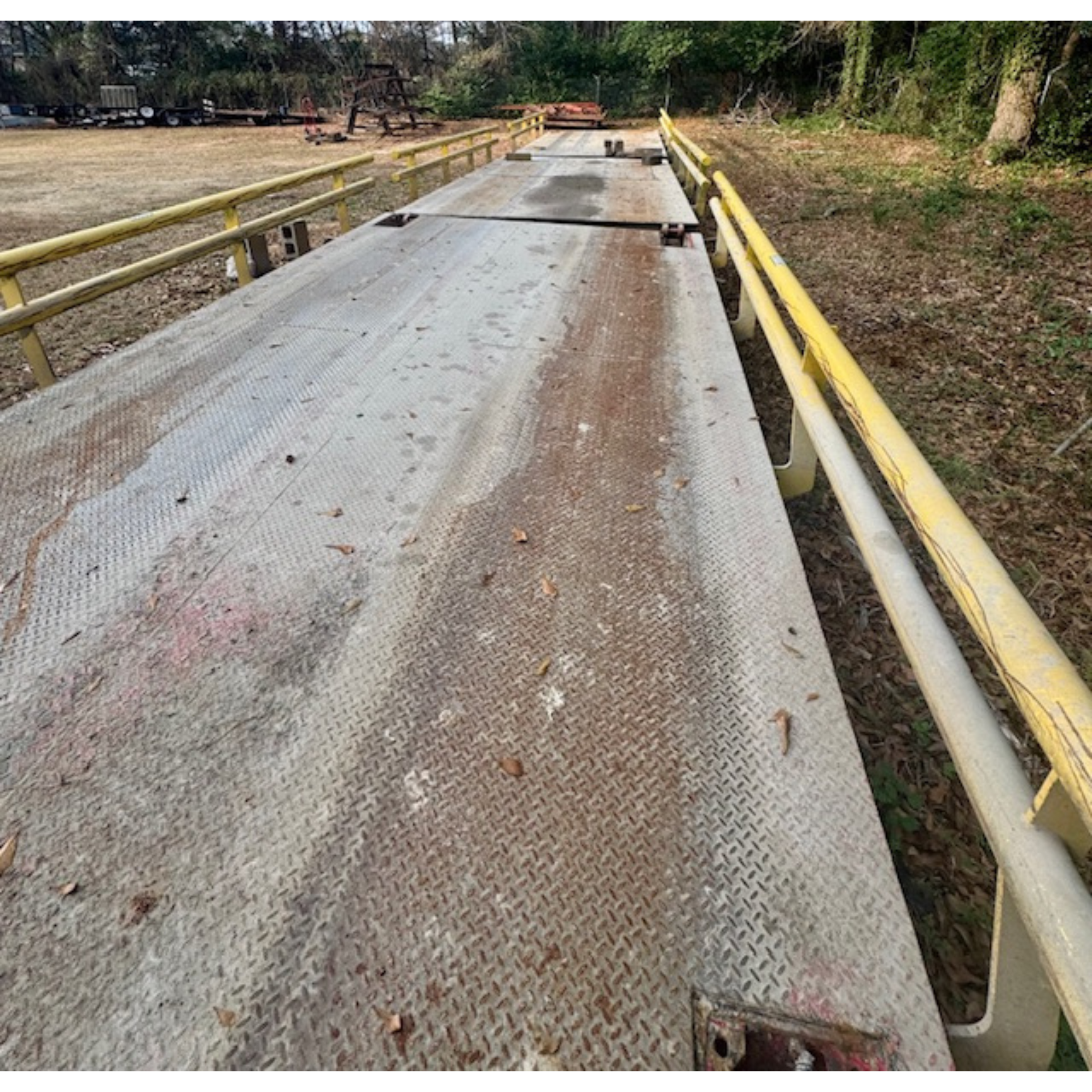 Used Rice Lake OTR 60' x 11' Steel Deck Truck Scale with 3/8" Deck– For Sale in South Carolina