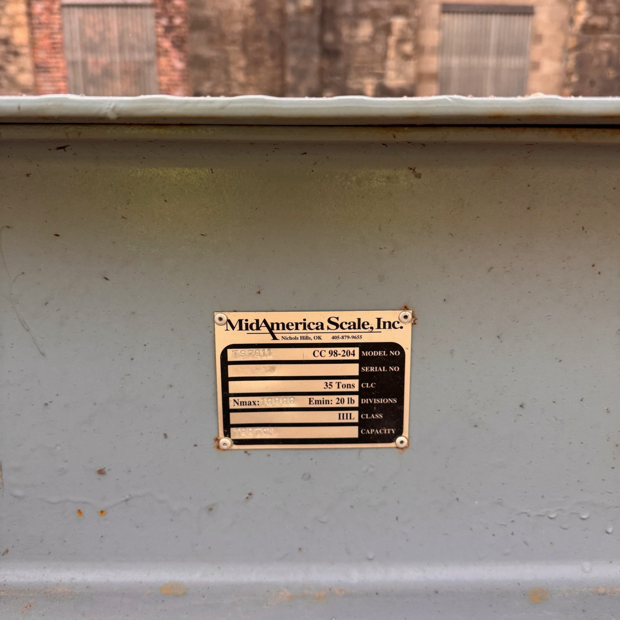Used 2024 Mid America TS7011 70' x 11' Steel Deck Truck Scale, NTEP Certified – For Sale In Illinois