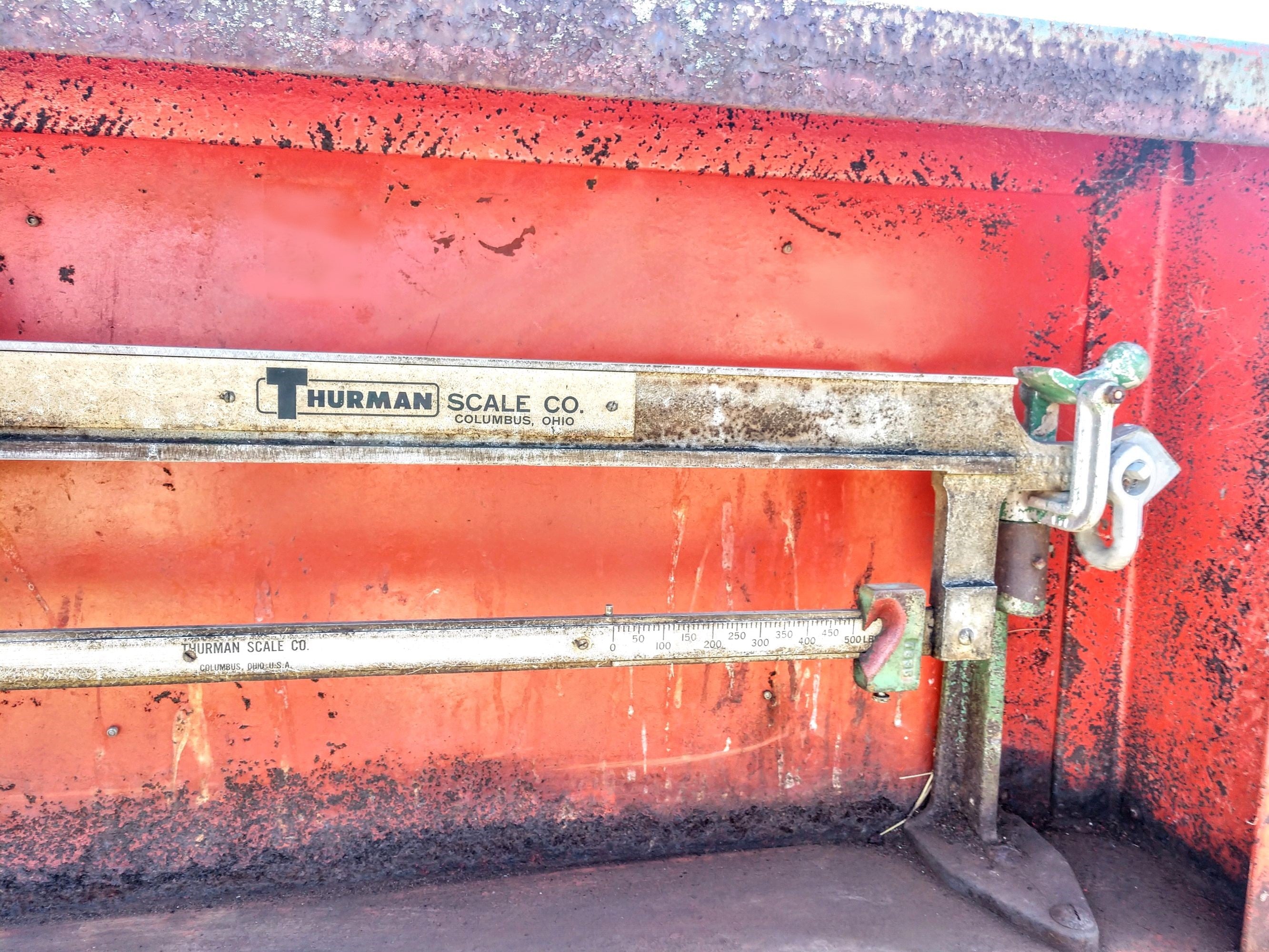 Used Classic Thurman Mechanical Pit Scale, 18 x 9 - For Sale in Michigan