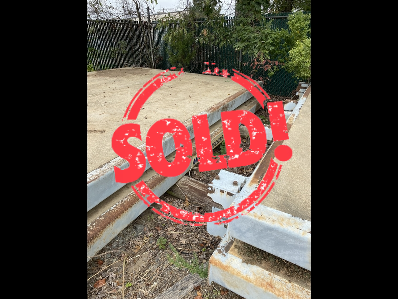 Used Mettler Toledo 7560 Concrete Deck Truck Scale, 70x11 - For Sale in North Carolina