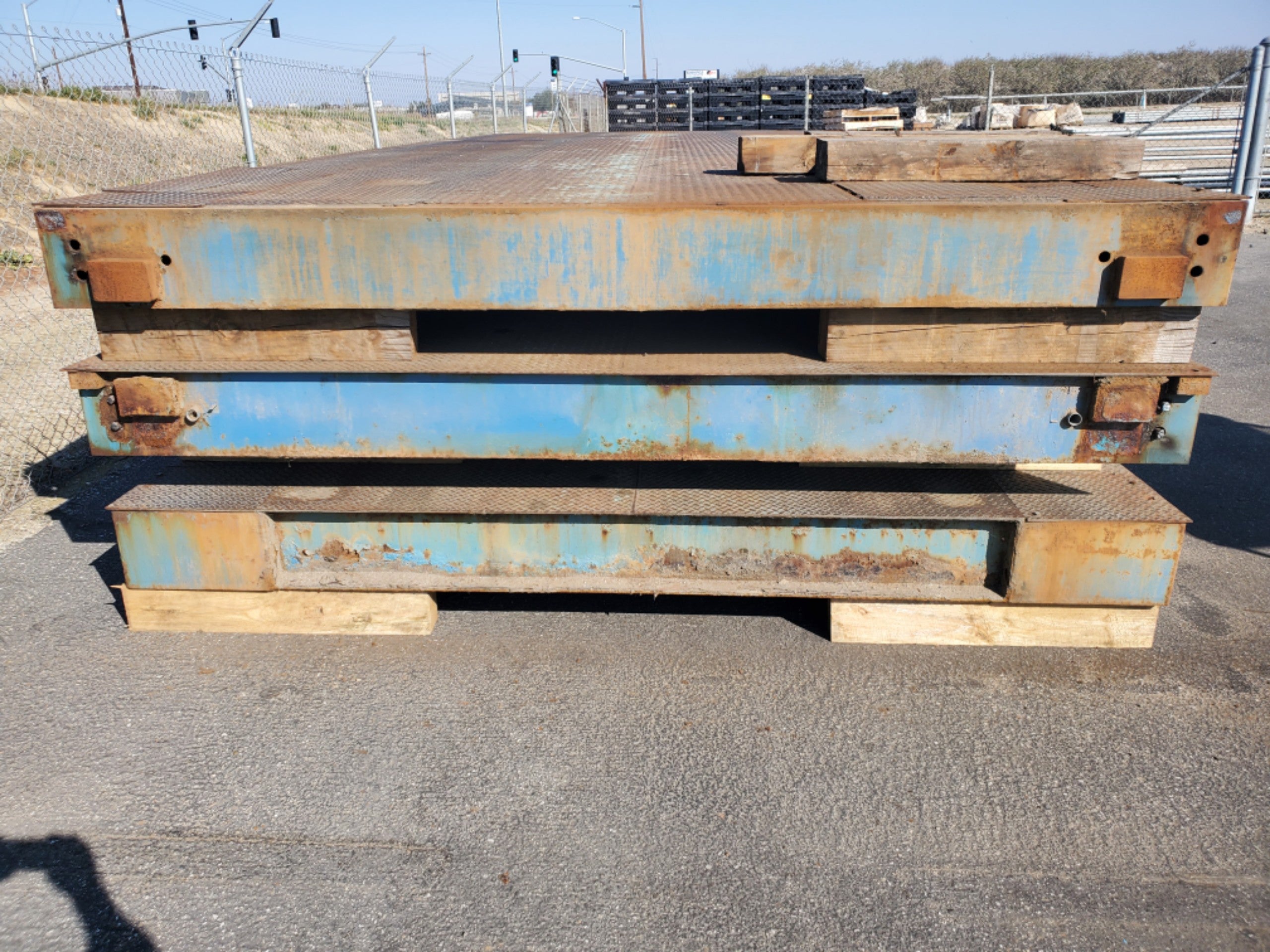 Used Fairbanks Steel Deck Truck Scale, 70 x 10 - For Sale in California
