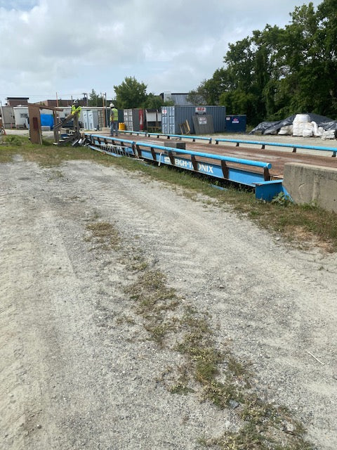 Used Avery Weigh Tronix BMS Series Steel Deck Truck Scale with Portable Foundation Kit, 70 x 10 - For Sale in Massachusetts