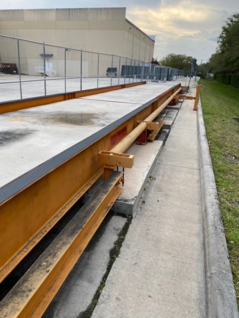 Used Thurman 8130 Electro-Mechanical Concrete Deck Truck Scale, 80 x 10 - For Sale in Florida
