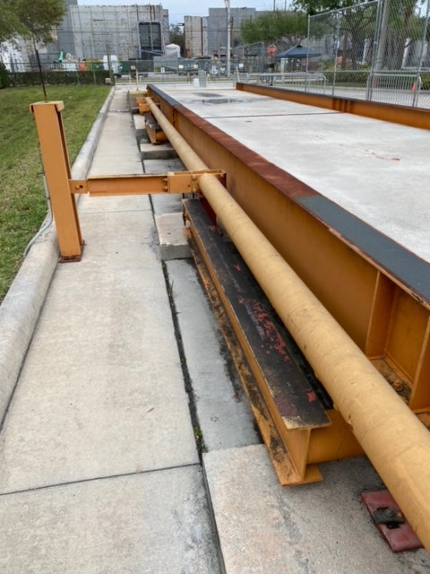 Used Thurman 8130 Electro-Mechanical Concrete Deck Truck Scale, 80 x 10 - For Sale in Florida