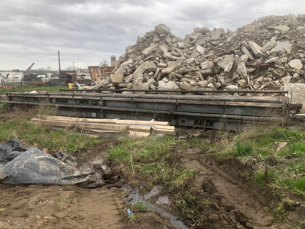 Used Active Scale MPV Steel Deck Truck Portable Scale 80 X 10 - For Sale In New York