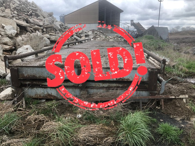 Used Active Scale MPV Steel Deck Truck Portable Scale 80 X 10 - For Sale In New York